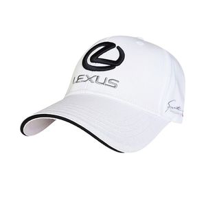 Фото - Автомобільна кепка Sport Line біла з логотипом Lexus - Men box