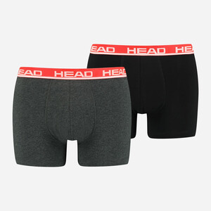 Фото - Хлопковые боксеры для мужчин Head BASIC BOXER, 2 шт. - Men box