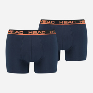 Фото - Набор мужских трусов от Head BASIC BOXER темно-синие, 2 шт. - Men box