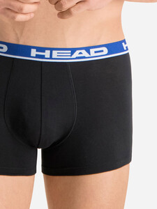 Фото - Черные боксеры для парней от бренда Head BASIC BOXER, 2 шт. - Men box