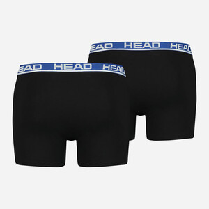 Фото - Черные боксеры для парней от бренда Head BASIC BOXER, 2 шт. - Men box