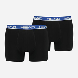 Фото - Черные боксеры для парней от бренда Head BASIC BOXER, 2 шт. - Men box