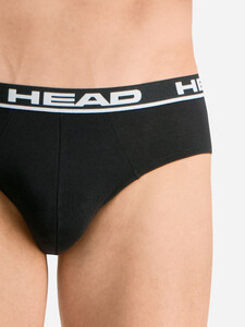 Фото - Базовые брифы для мужчин Head BASIC BRIEF черного цвета, 2 шт. - Men box