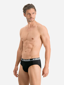 Фото - Базовые брифы для мужчин Head BASIC BRIEF черного цвета, 2 шт. - Men box