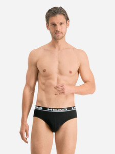 Фото - Базовые брифы для мужчин Head BASIC BRIEF черного цвета, 2 шт. - Men box