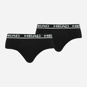 Фото - Базовые брифы для мужчин Head BASIC BRIEF черного цвета, 2 шт. - Men box