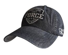 Фото - Мужская джинсовая кепка Sport Line с логотипом U.S Force - Men box