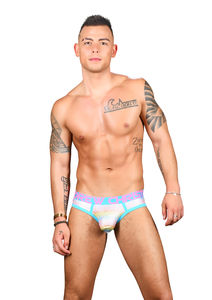 Фото - Переливающиеся брифы Fabulous Brief Almost Naked от Andrew Christian - Men box