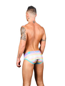 Фото - Переливающиеся брифы Fabulous Brief Almost Naked от Andrew Christian - Men box