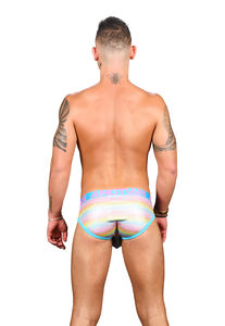 Фото - Переливающиеся брифы Fabulous Brief Almost Naked от Andrew Christian - Men box