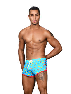 Фото - Стильные шорты «Любовь Прайда» Love Pride Heart Jogger Shorts от Andrew Christian - Men box