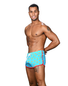 Фото - Стильные шорты «Любовь Прайда» Love Pride Heart Jogger Shorts от Andrew Christian - Men box