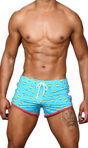 Фото - Стильные шорты «Любовь Прайда» Love Pride Heart Jogger Shorts от Andrew Christian - Men box