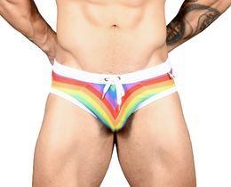Фото - Сексуальні плавки Pride Stripe від Andrew Christian - Men box