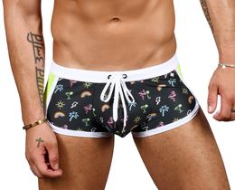 Фото - Плавальні транки «Неоновий рай» Neon Paradise Mesh Trunk від Andrew Christian - Men box