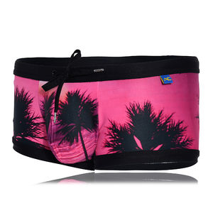 Фото - Розовые транки «Калифорнийские закаты» California Sunset Trunk - Men box
