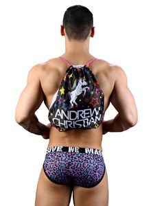 Фото - Яркий рюкзак «Единорог» от Andrew Christian - Men box