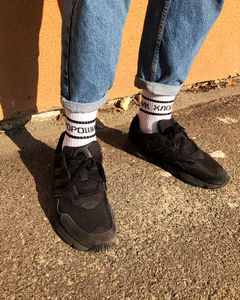 Фото - Мужские носки SOX (3 шт.) белые с надписью "ХОРОШИЙ-ПОГАНИЙ-ХЛОПЧИК" - Men box
