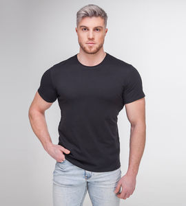 Фото - Чоловіча футболка Premium Quality чорного кольору - Men box