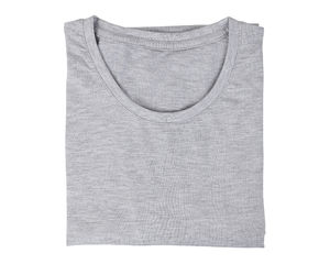 Фото - Футболка Premium Quality светло-серая из хлопка - Men box