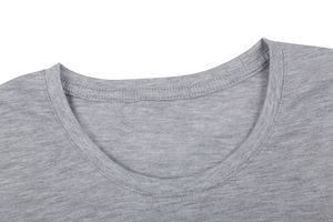 Фото - Футболка Premium Quality светло-серая из хлопка - Men box