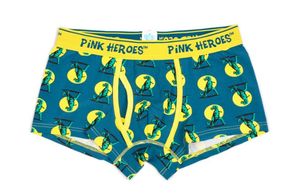 Фото - Цветные мужские боксеры Pink Hero - Men box
