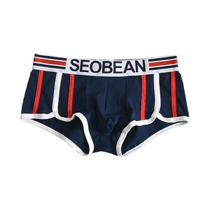 Фото - Темно-синие мужские боксеры  Seobean - Men box
