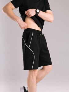 Фото - Спортивні шорти для чоловіків Pobedov Shape чорного кольору - Men box