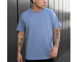 Фото - Світло-блакитна літня футболка Staff light blue - Men box