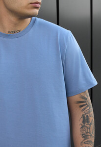 Фото - Светло-голубая летняя футболка Staff light blue - Men box