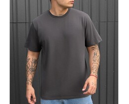 Фото - Темно-сіра футболка для хлопців Staff dark gray - Men box