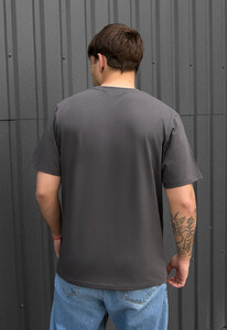 Фото - Темно-серая футболка для парней Staff dark gray - Men box