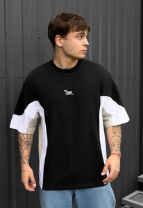 Фото - Літня оверсайз футболка Staff color block oversize - Men box