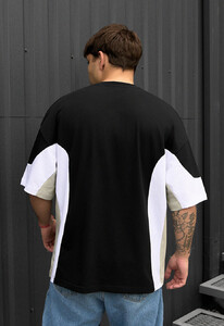 Фото - Літня оверсайз футболка Staff color block oversize - Men box