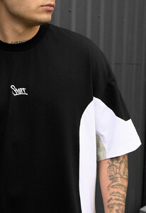 Фото - Літня оверсайз футболка Staff color block oversize - Men box