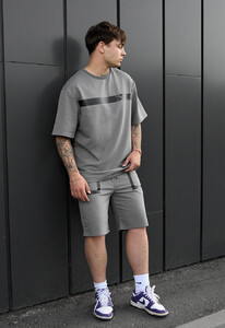 Фото - Спортивный комплект на лето Staff ra gray - Men box