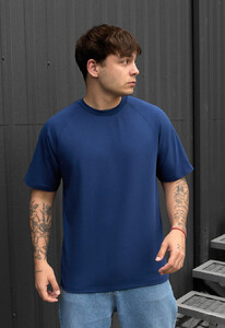 Фото - Мужская темно-синяя футболка Staff reglan navy - Men box