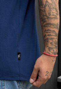 Фото - Мужская темно-синяя футболка Staff reglan navy - Men box