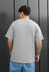 Фото - Базовая серая футболка для мужчин Staff reglan gray - Men box