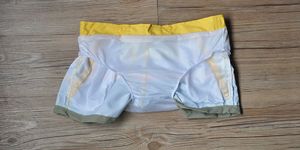 Фото - Пляжні чоловічі шорти AQUX. Колір: хакі з жовтим - Men box