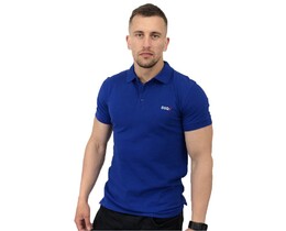 Фото - Мужская футболка поло от бренда Sport Line синего цвета - Men box