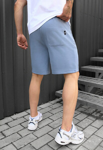 Фото - Светло-синие трикотажные шорты Staff ley light blue - Men box