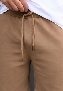 Фото - Брендированные коричневые шорты Staff brown logo - Men box