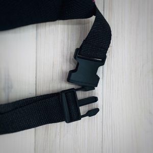 Фото - Бананка з текстилю темно-синього кольору з фламінго - Men box