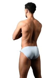 Фото - Трусы слипы голубого цвета от Andrew Christian Beater Brief - Men box