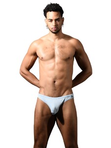 Фото - Трусы слипы голубого цвета от Andrew Christian Beater Brief - Men box