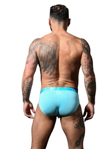 Фото - Мужские брифы голубого цвета Bamboo Brief от  Andrew Christian - Men box