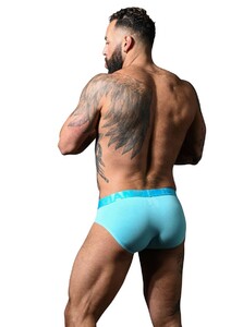 Фото - Мужские брифы голубого цвета Bamboo Brief от  Andrew Christian - Men box