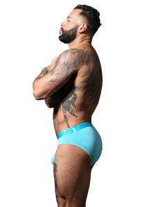 Фото - Мужские брифы голубого цвета Bamboo Brief от  Andrew Christian - Men box
