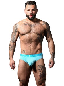 Фото - Мужские брифы голубого цвета Bamboo Brief от  Andrew Christian - Men box